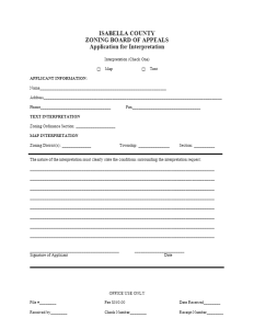 preview image of first page Interpretation Application