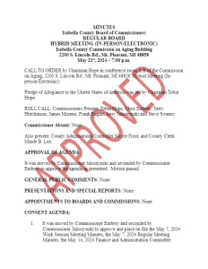 preview image of first page May 21, 2024 Meeting Minutes