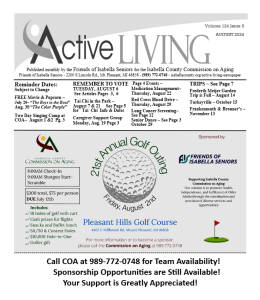 preview image of first page August 2024 Active Living