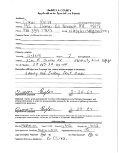 preview image of first page Special Use Permit #24-01 – Rural Production and Processing – Omar Byler – Isabella Township