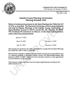 preview image of first page 2025 Proposed Meeting Schedule