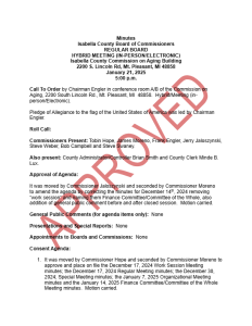 preview image of first page January 21, 2025 Meeting Minutes