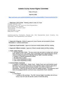 preview image of first page April 4, 2022 Minutes