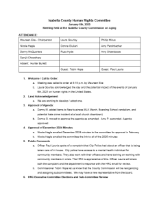 preview image of first page January 6, 2025 Minutes