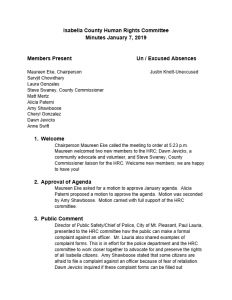 preview image of first page January 7, 2019 Minutes