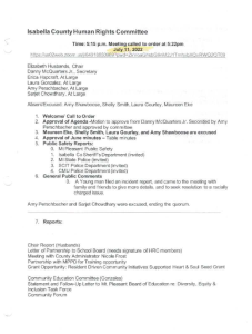 preview image of first page July 11, 2022 Minutes