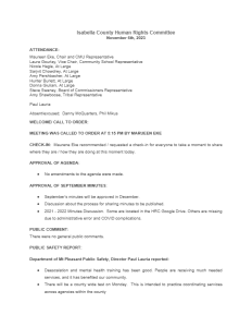 preview image of first page November 6, 2023 Minutes