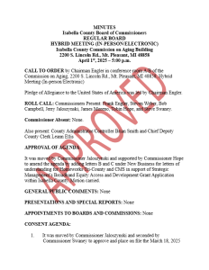 preview image of first page April 1, 2025 Regular Meeting Minutes