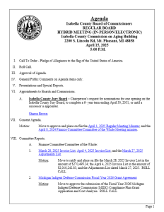 preview image of first page April 15, 2025 Agenda