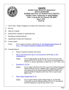 preview image of first page June 3, 2025 Agenda