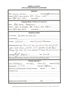 preview image of first page Site Plan Review #25-07 – Miller’s Post Frame – Vernon Township