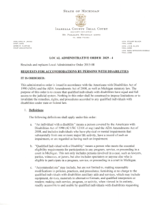 preview image of first page LAO 2025-4 Request for Accommodations by Persons with Disabilities