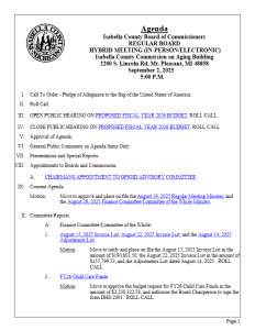 preview image of first page September 9, 2025 Agenda