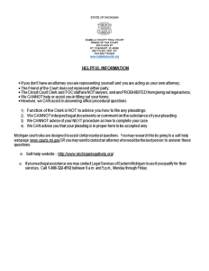 preview image of first page FOC Helpful Information