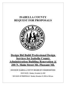 preview image of first page Design Bid Build, Professional Design Services RFP