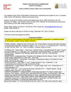 preview image of first page Compact Utility Tractor