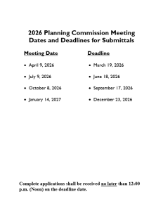 preview image of first page 2026 Planning Commission Meeting Deadlines
