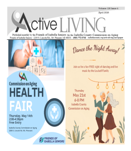 preview image of first page April 2026 Active Living
