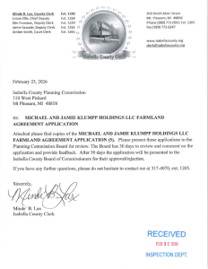 preview image of first page Lincoln Township Farmland Agreements