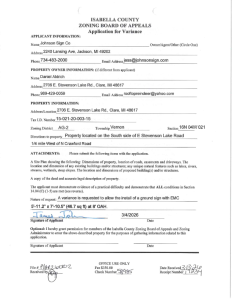 preview image of first page Variance #26-02 – Johnson Sign Co – Vernon Township