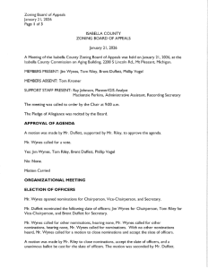 preview image of first page January 21, 2026 Approved Minutes