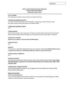 preview image of first page May 6, 2026 Meeting Minutes