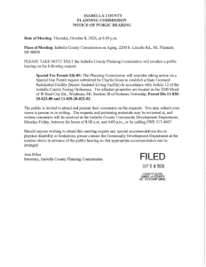 preview image of first page October 8, 2026 Public Hearing Notice