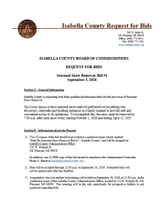 preview image of first page Seasonal Snow Removal #1 RFB