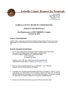 preview image of first page RFP for roof replacement MSP Complex